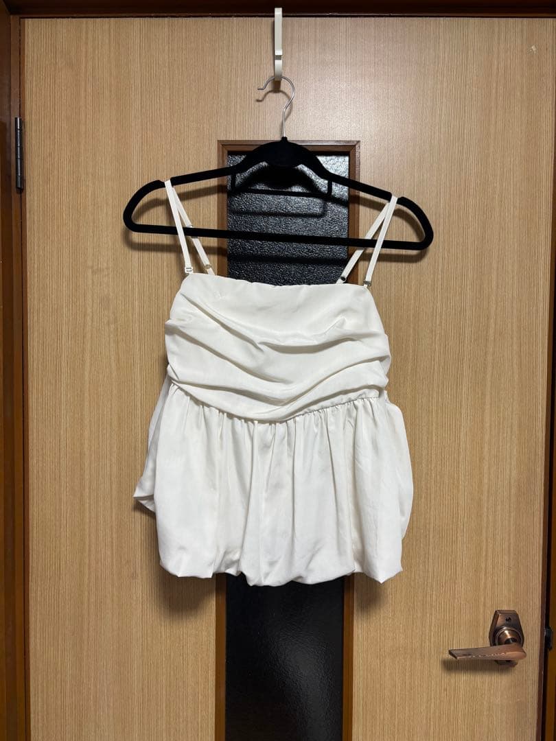 お*引様 エメイン Aimeine 2wayバルーンベアブラウス - メルカリ