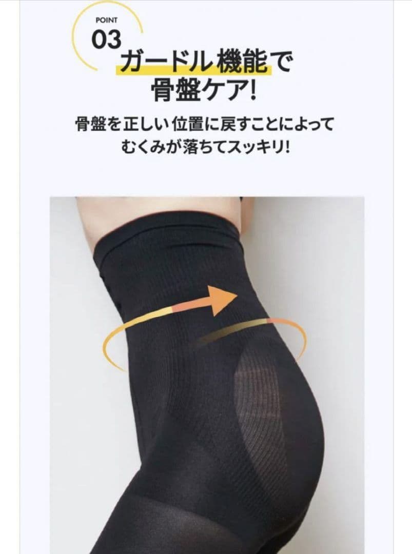 ★公式価格より安い★S-Mサイズ　　　【３枚 】着圧　新品未使用未開封　成瀬愛里