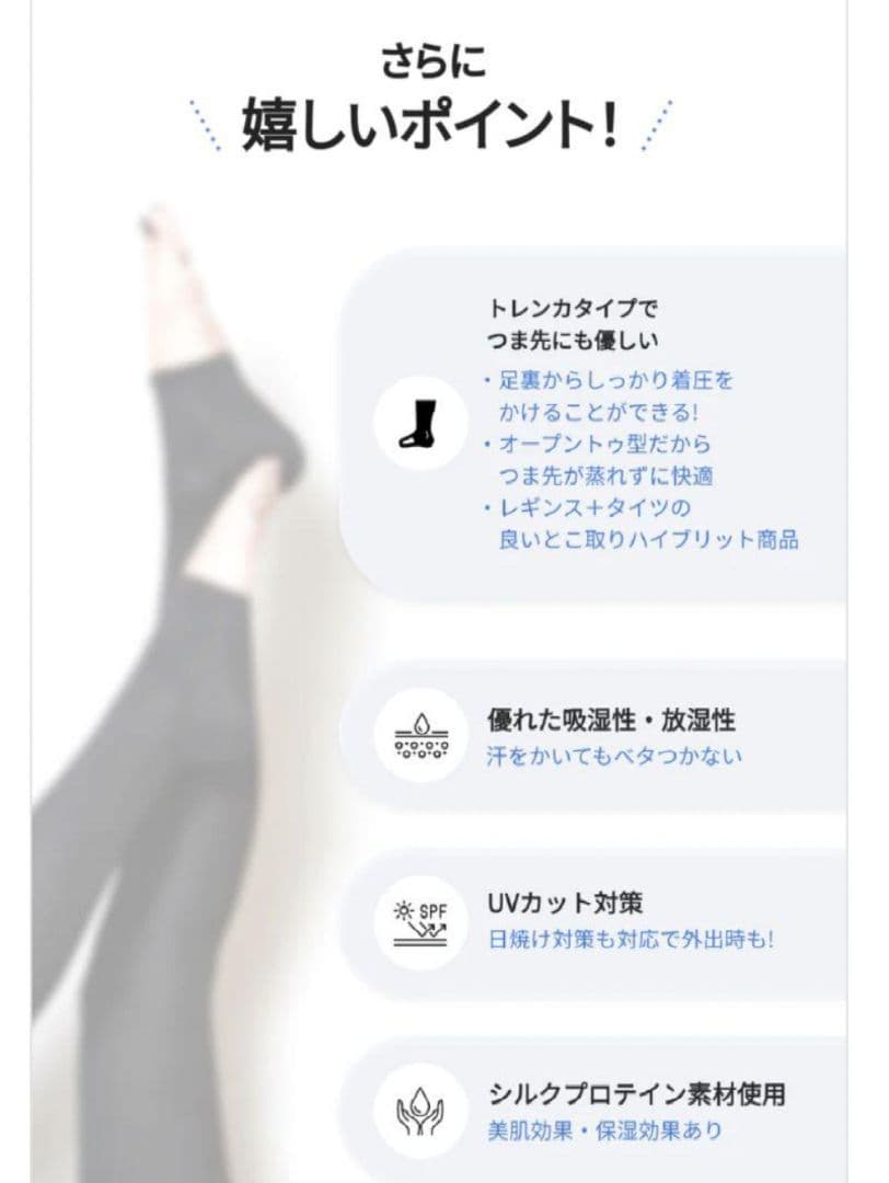 ★公式価格より安い★S-Mサイズ　　　【３枚 】着圧　新品未使用未開封　成瀬愛里