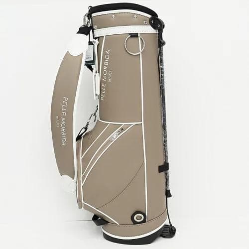 F06100 新品 ペッレモルビダ キャディバッグ TAUPE スタンドタイプ PELLE MORBIDA（ペッレ モルビダ） 3年保証＋ケアセット付 PELLE