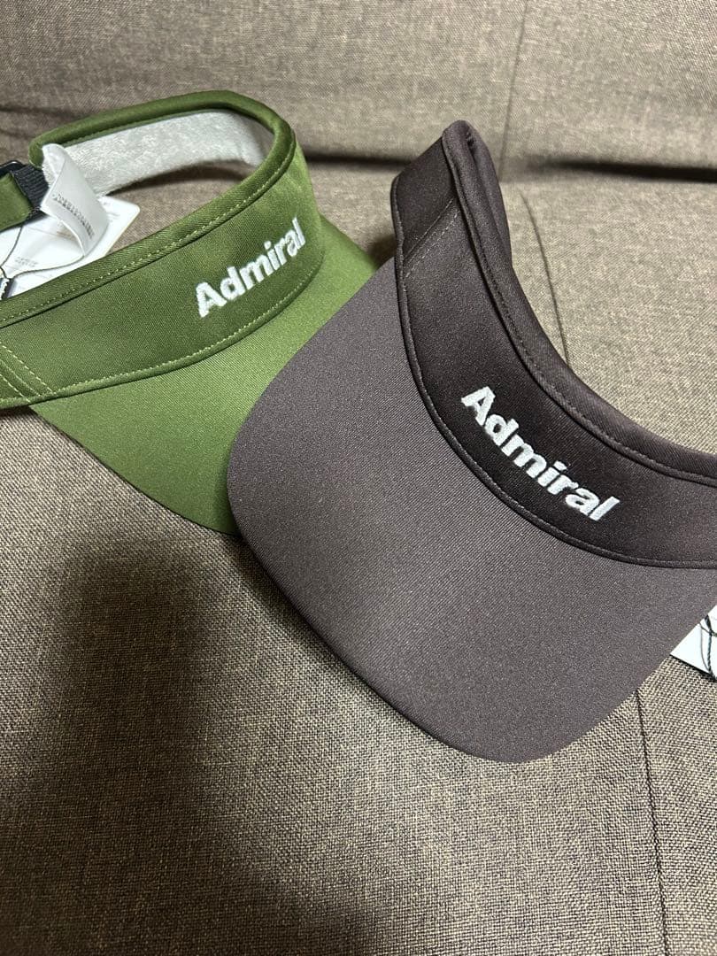 Admiral サンバイザー 2色セット　タグ付き未使用 Admiral サンバイザー 2色セット タグ付き未使用 楽天市場】サン