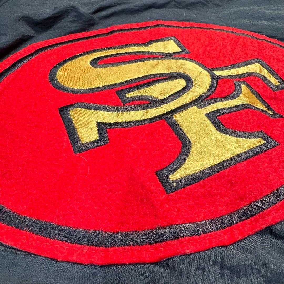 ビンテージ \"NFL\" SF キルティングジャケット M