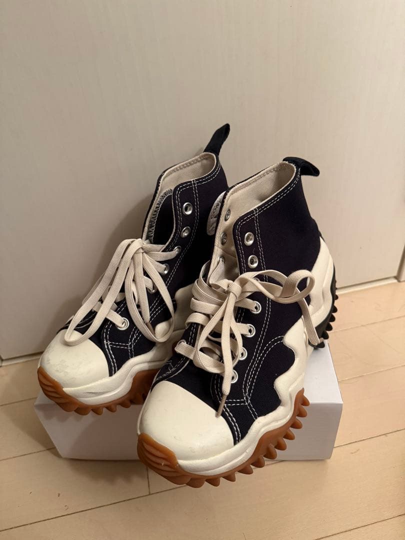 ［美品］コンバース　ランスターモーション　厚底 ランスター モーション WHITE ハイカット 171546C - Kanverse.kr