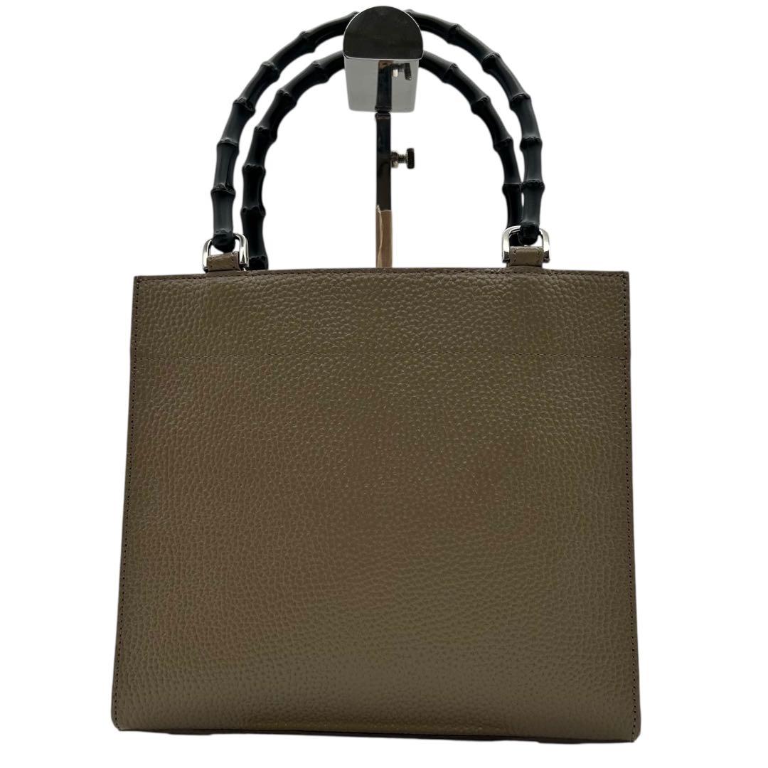 未使用 A.D.M.J モーツァルト ショルダーバッグ 2way バンブー ロゴ