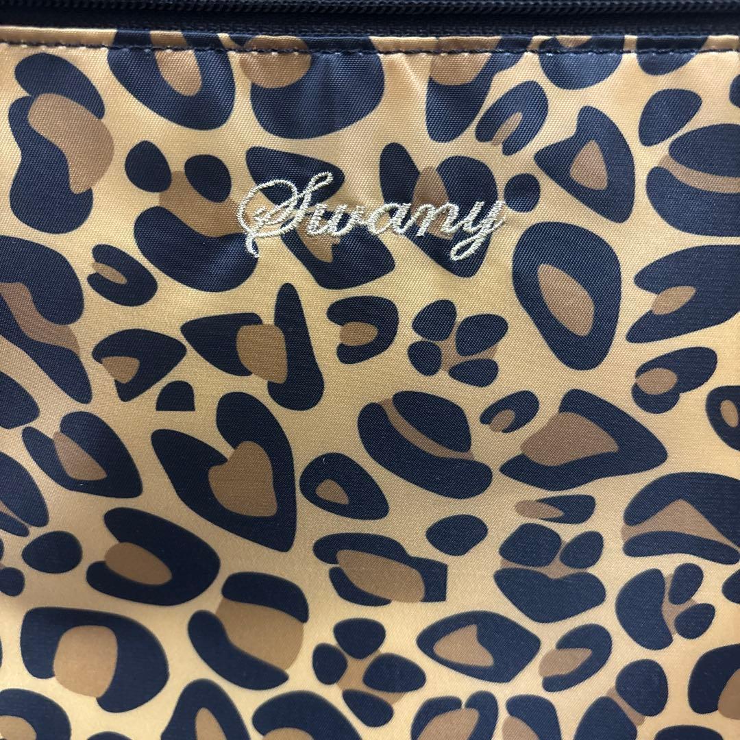 スワニー　キャリーバッグ　ヒョウ柄 スワニー SWANY キャリーバッグ ソフト 機内持ち込み ゼブラ