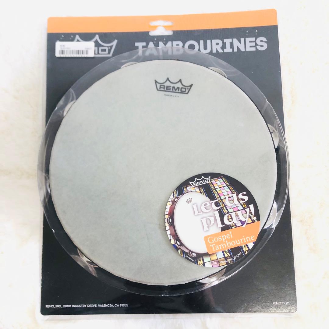【新品未使用】REMO タンバリン　tambourines 新品未使用】REMO タンバリン tambourines 新品未使用】REMO