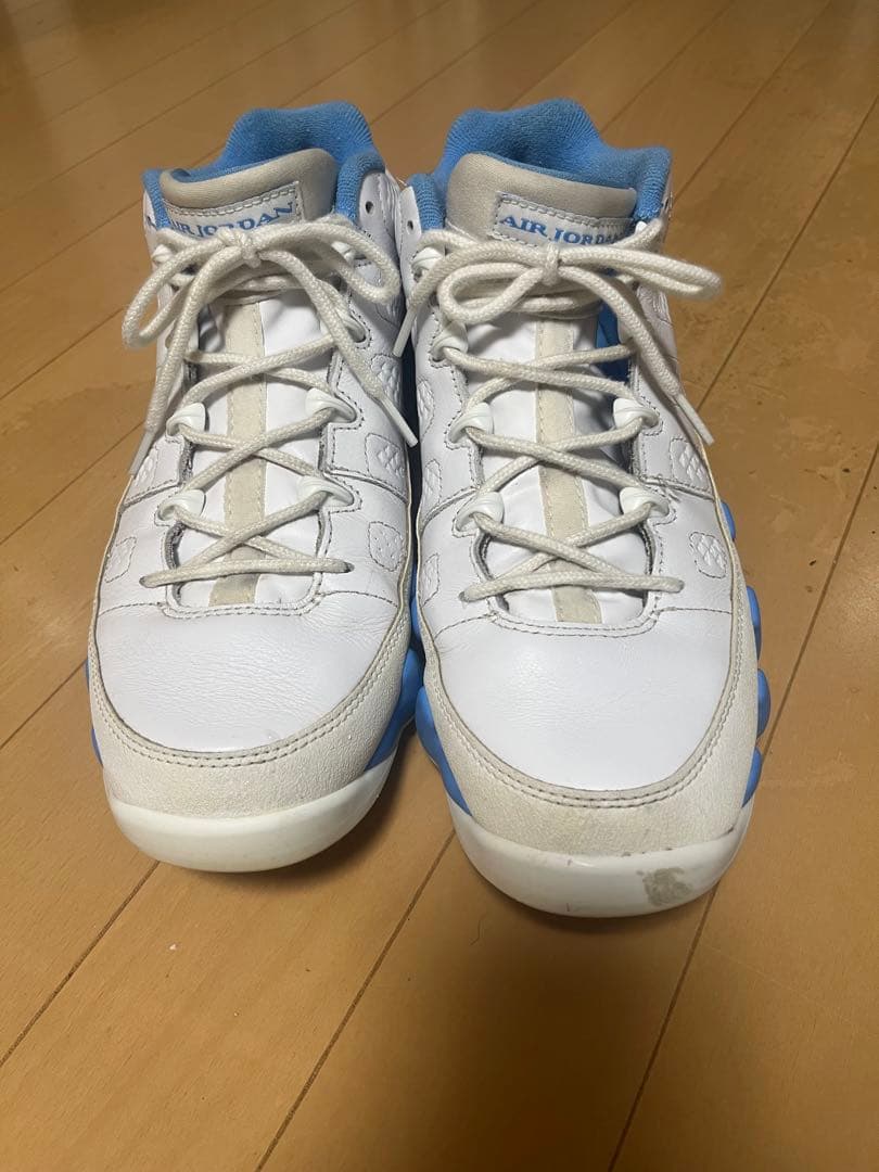 ナイキ　ジョーダン9 28.0cm ゴルフシューズ　ホワイト　ブルー