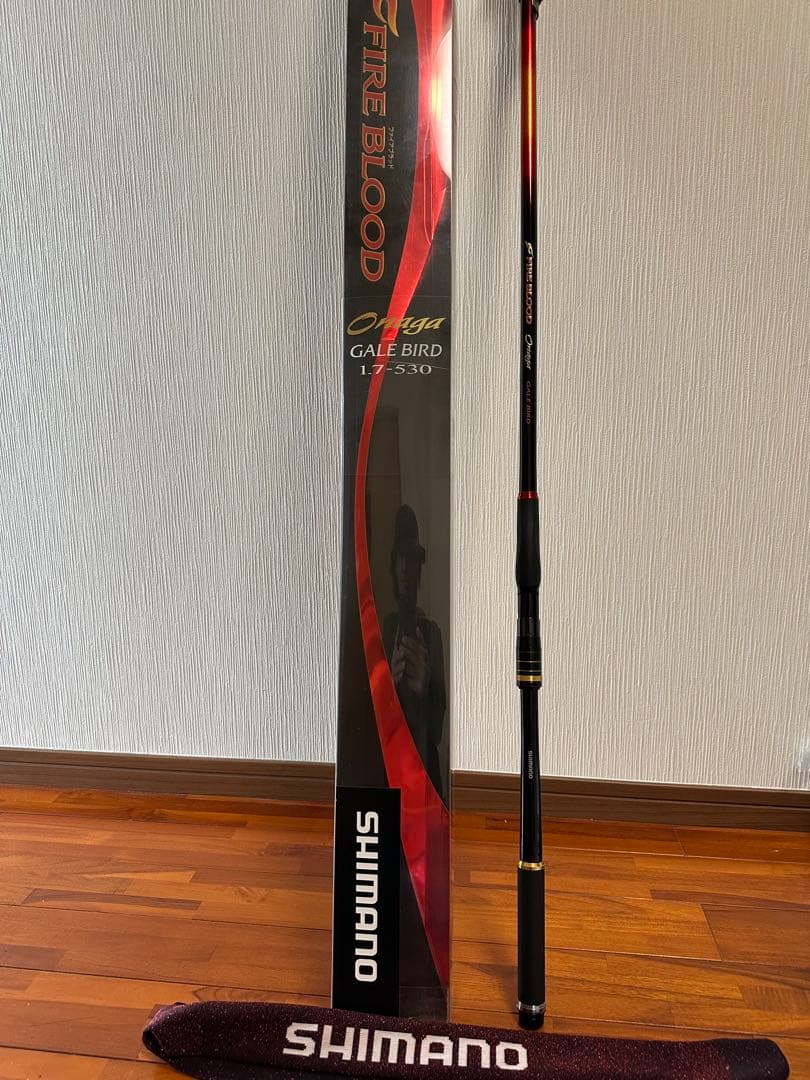 中古 シマノ ファイアブラッド ロッドケース オレンジ 中古品 シマノ