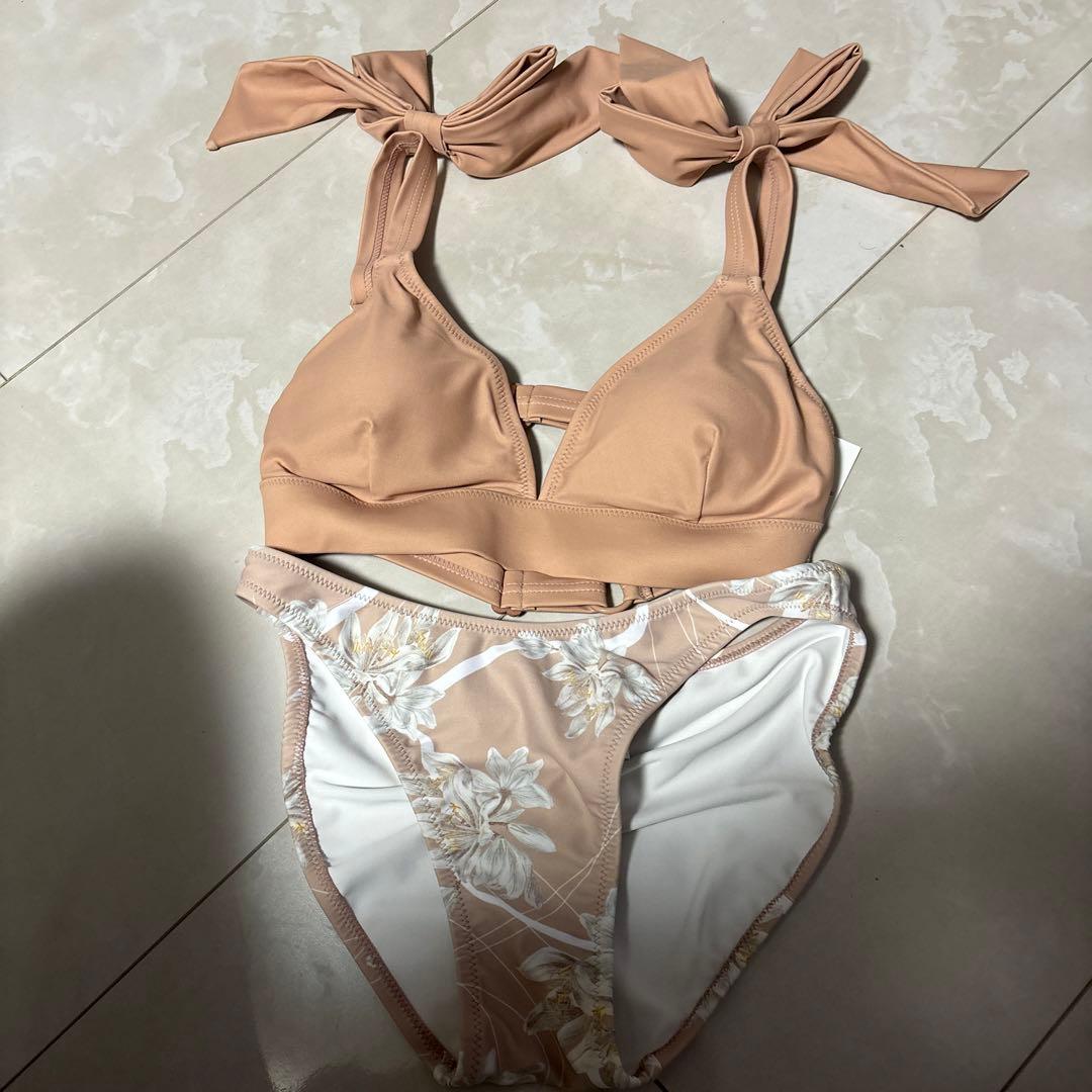 水着　セパレート　ピンク　フリーサイズ　Darich XSFRZ20J2 UVカット・水陸両用 サマーブリーズ 配色 ラッシュガード (単品)