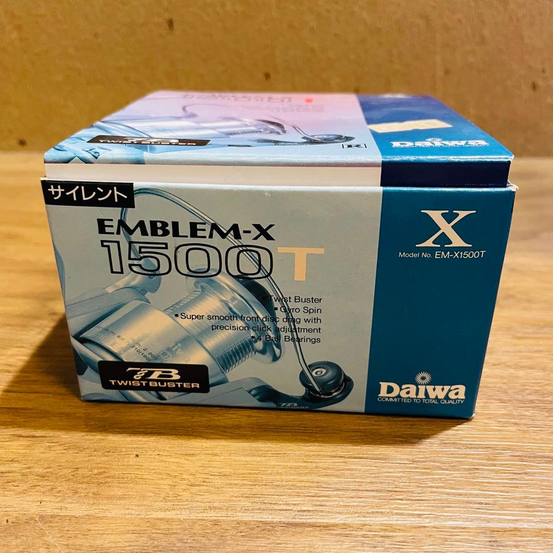 未使用 DAIWA EMBLEM-X 1500T サイレント スピニングリール Yahoo!オークション -「daiwaダイワ(emblem-x」の落札相場・落札価格