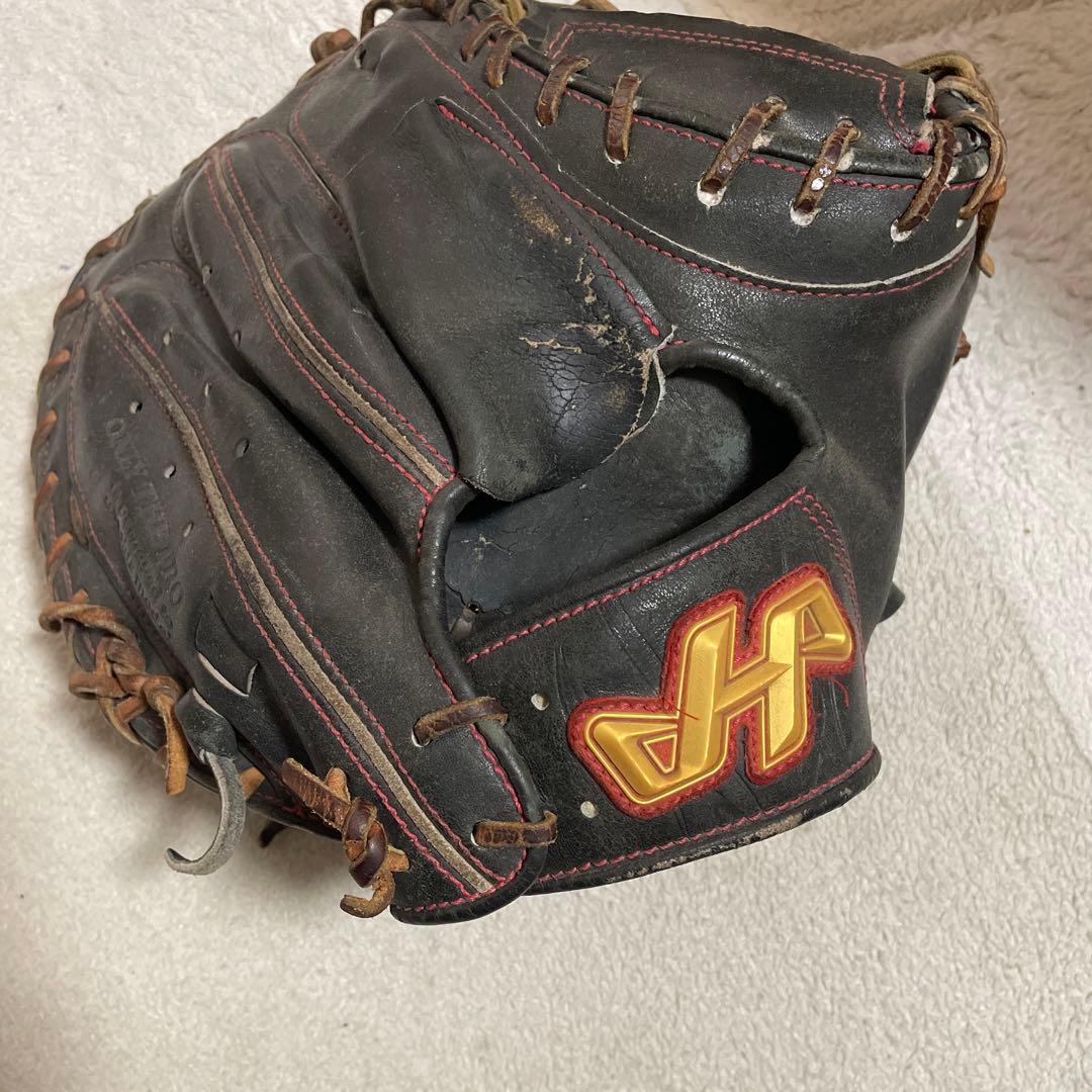 ハタケヤマキャッチャーミット黒 楽天市場】キャッチャーミット 硬式 ハタケヤマ M8型 Uバック 捕手用