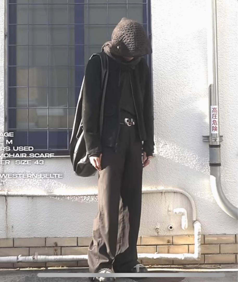 Our Legacy Triangle scarf 深水光太着用 - メルカリ