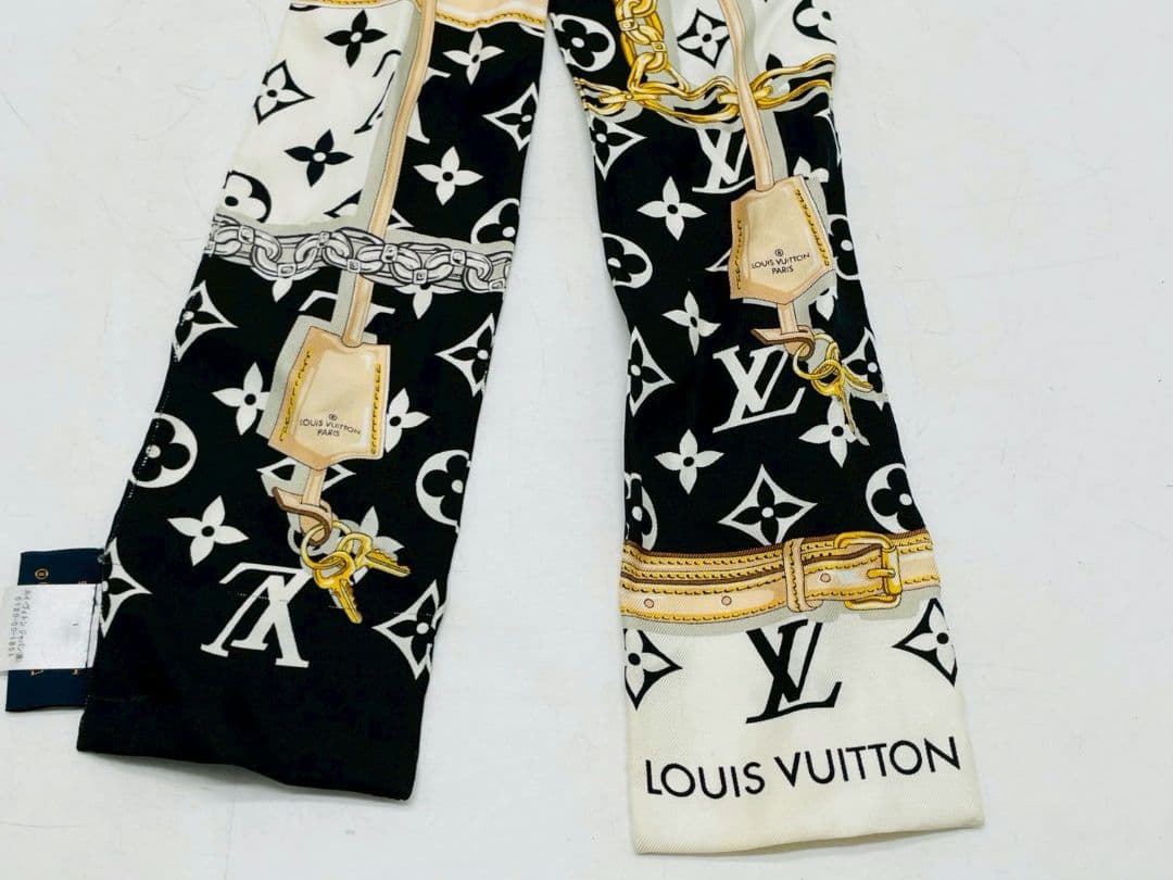 (sk/10.5/15)LOUIS VUITTONモノグラム バンドー スカーフ