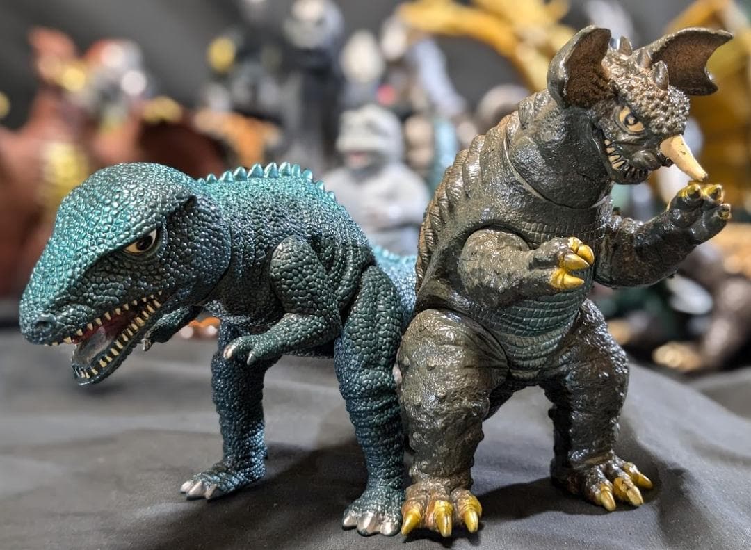 昭和ゴジラ 東宝チャンピオンまつり（バンダイ）ソフビフィギュア 17体