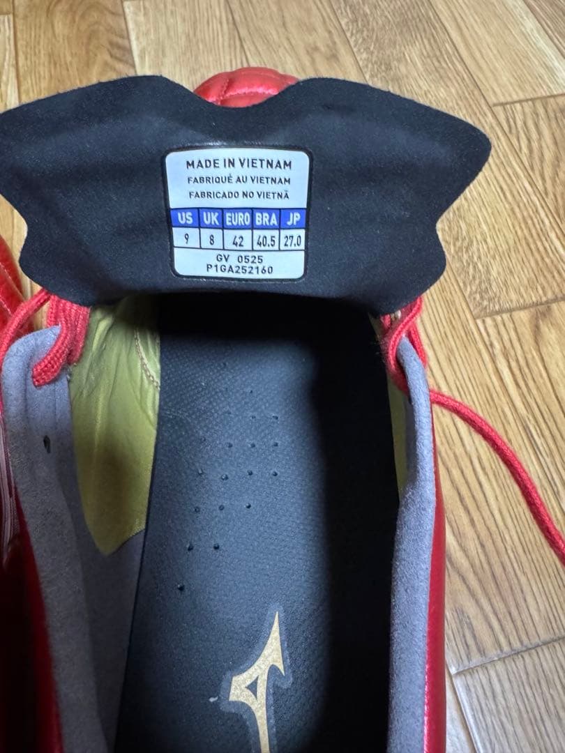 Mizuno モナルシーダNEO3 WIDE ELITE 27.0cm レッド