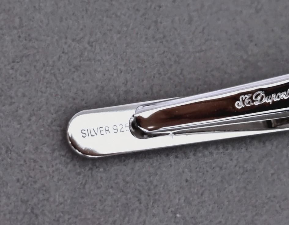 S.T Duponデュポン SILVER925タイピン、カフス箱付き 40951 - メルカリ