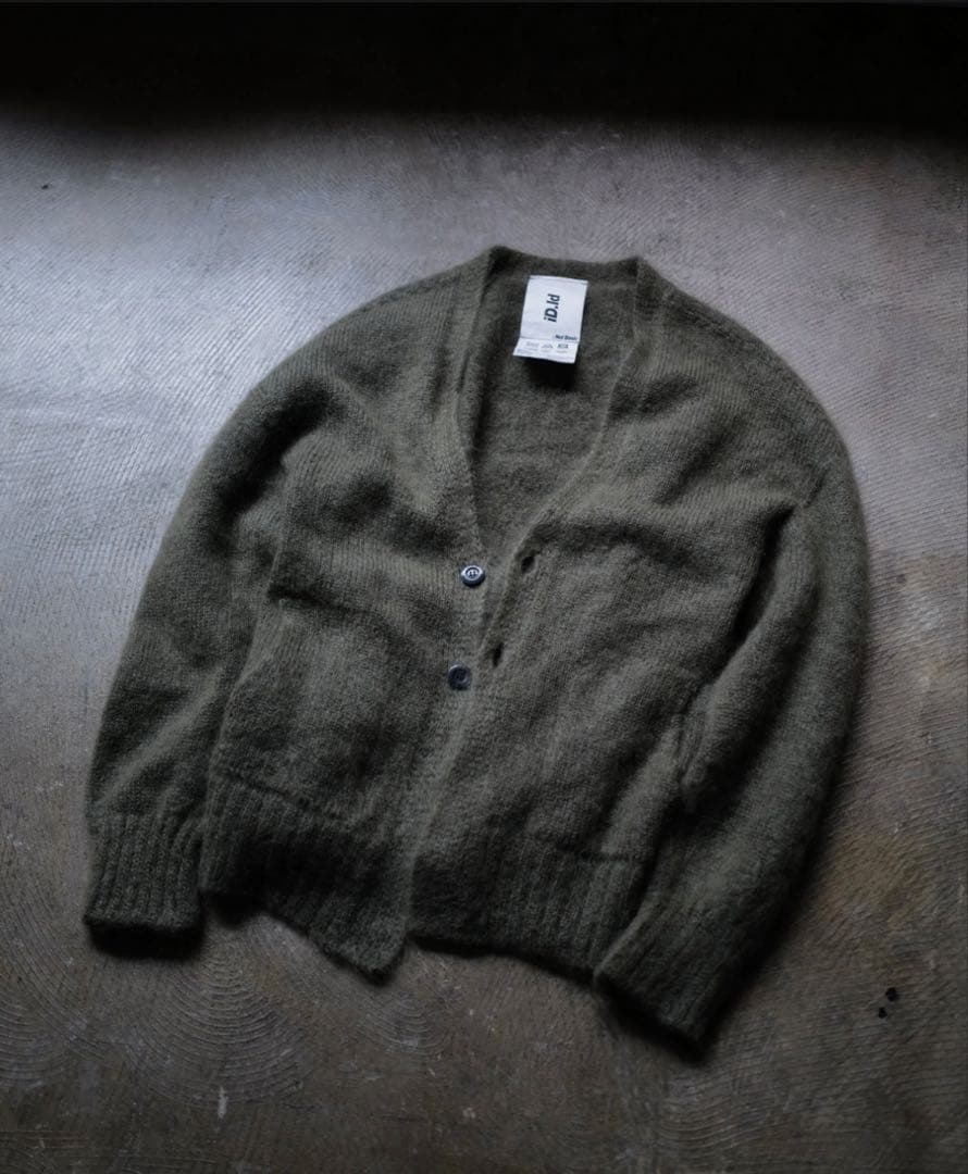 ID. ANYTEE Kid Mohair Cardigan モヘアカーディガン Kid Mohair Cardigan 