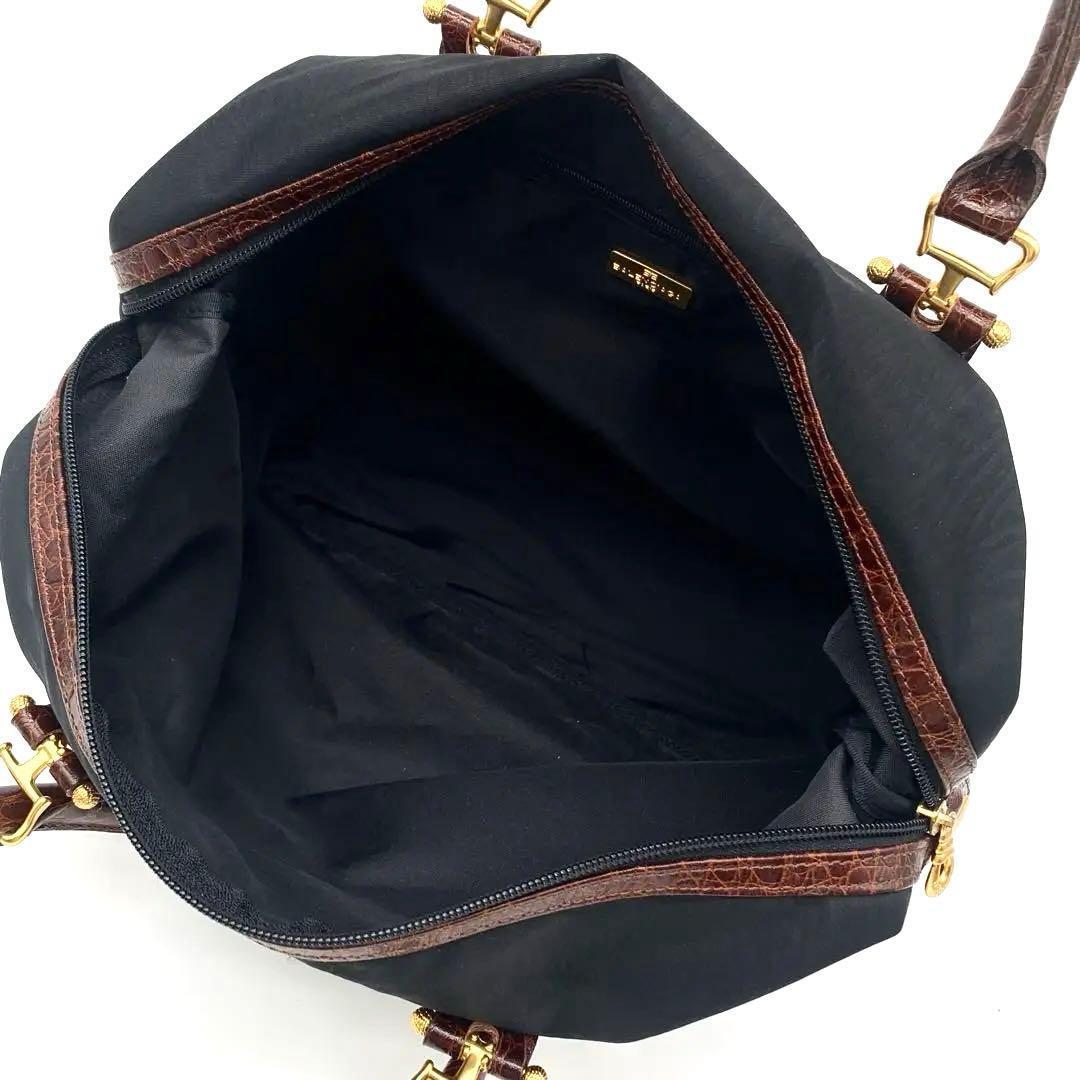 美品BALENCIAGAバレンシアガ 小さめボストンバッグ縦30x横36x幅14