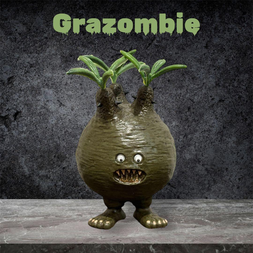パキポディウム グラキリス型フィギュア「Grazombie」/塊根植物 珍奇
