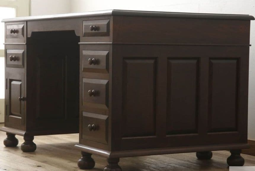 希少 松本民芸家具 ヴィンテージ 両袖机