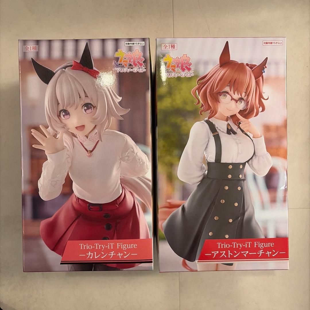 ウマ娘 Trio-Try-iT Figure カレンチャン アストンマーチャン - メルカリ
