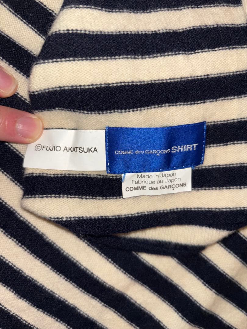 COMME des GARCONS SHIRT おそ松くん マフラー COMME des GARCONS SHIRT
