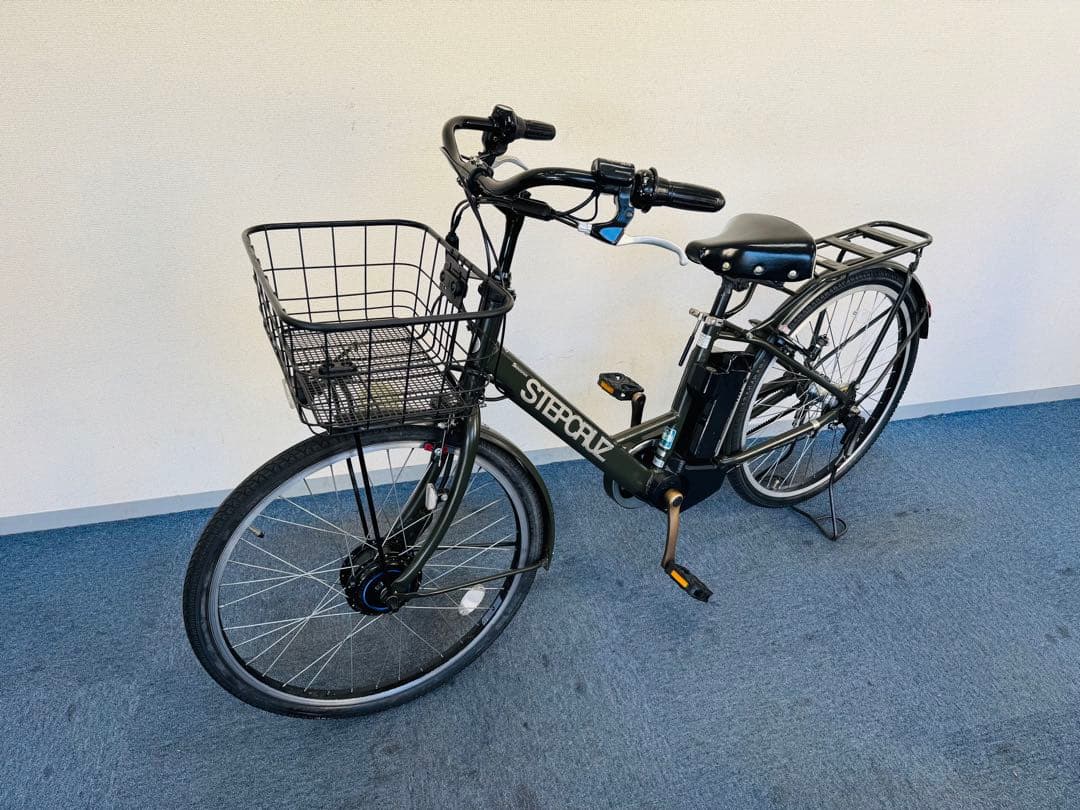 ブリヂストン ステップクルーズ B400 電動自転車中古【B6C40403