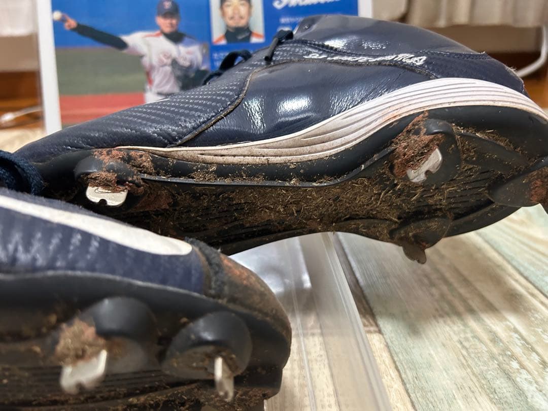 東京 ヤクルトスワローズ 館山昌平選手 スパイクシューズ 25番 現役当時