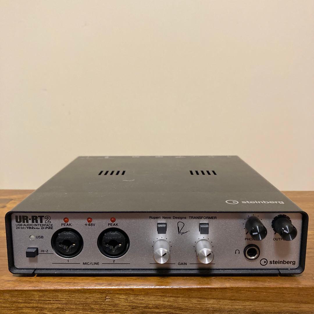 Steinberg UR-RT2 オーディオインターフェース [Neve] Steinberg UR-RT2 - 最高級マイクプリアンプ「NEVE」のトランスを搭載