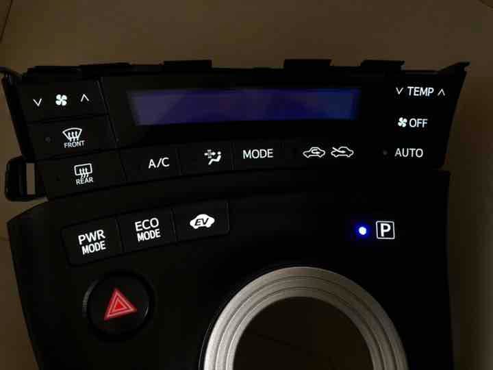 て*り様 ZVW30 プリウス前期エアコンパネルシフトパネル LED打ち替