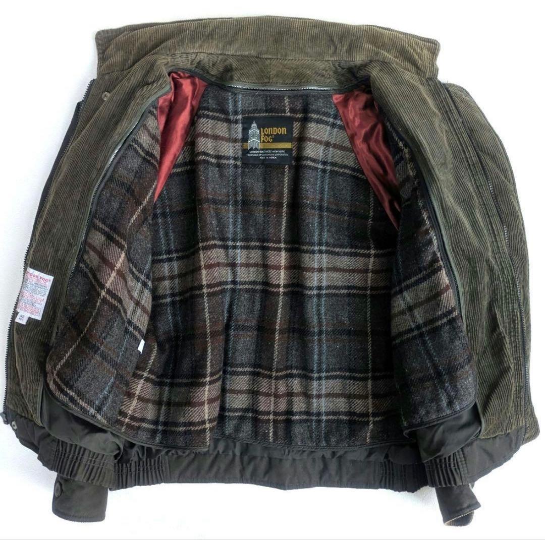 状態◎80s London fog スイングトップ L 襟コーデュロイ 短丈 - メルカリ