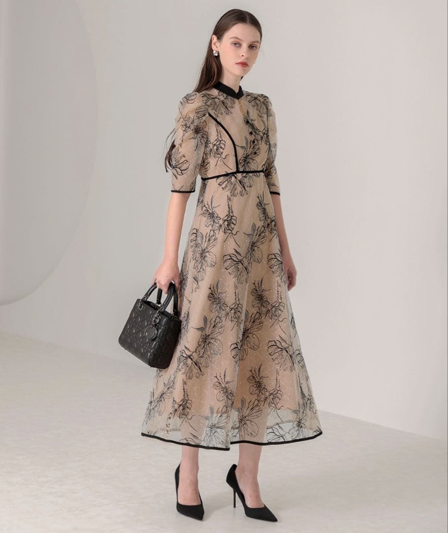 【LEJA】オケージョンドレス 🩵🫧👗 いつもは黒を選びがちなオケージョンドレス、 春だし水色にして