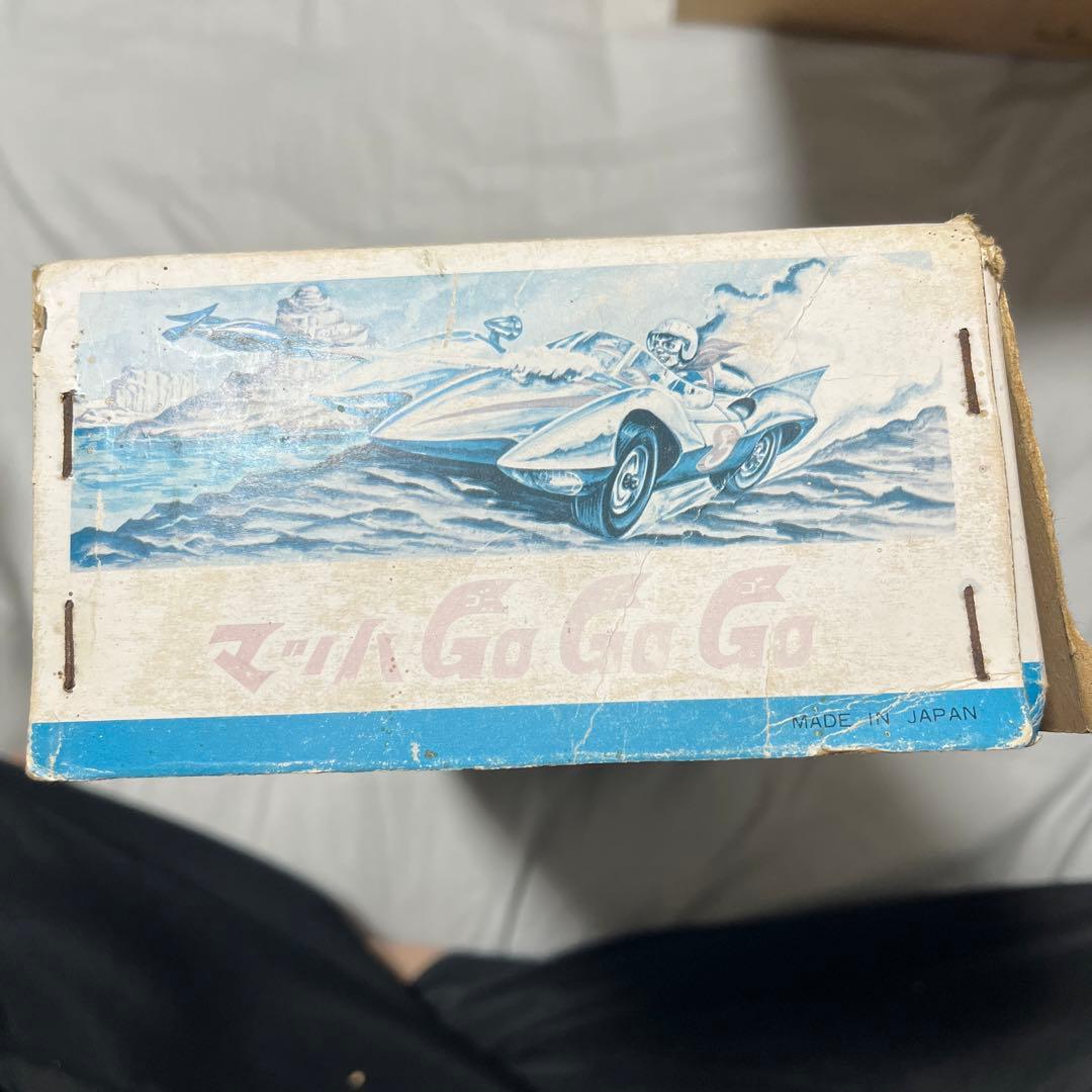 1967年頃ASCアオシン☆マッハGoGoGo「マッハ号」大サイズの珍品