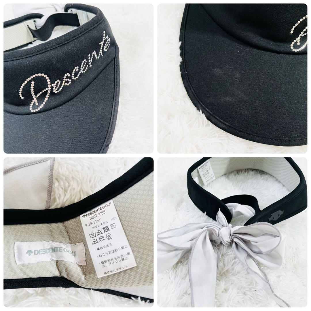 ゴルフ サンバイザー 5点セット レザレクション デサント - メルカリ