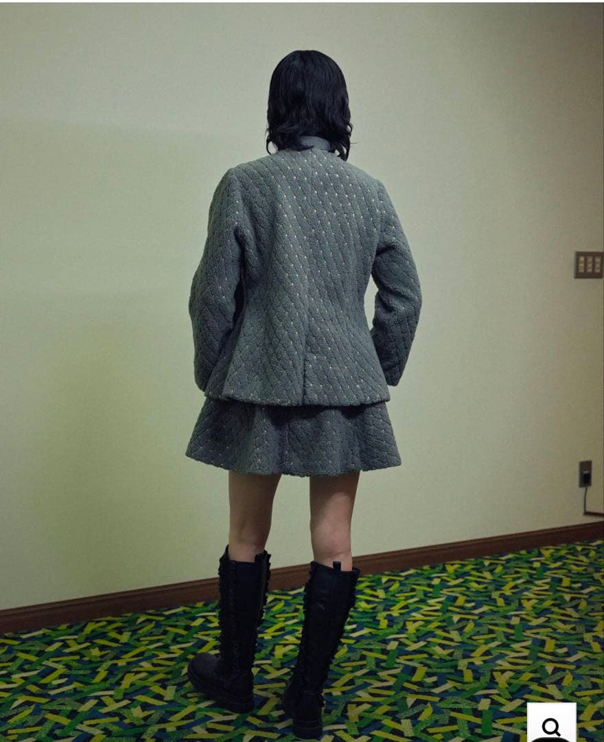 bibiy ビビィ ODETTE BOA PLEATED SKIRT 【新品】 - メルカリ