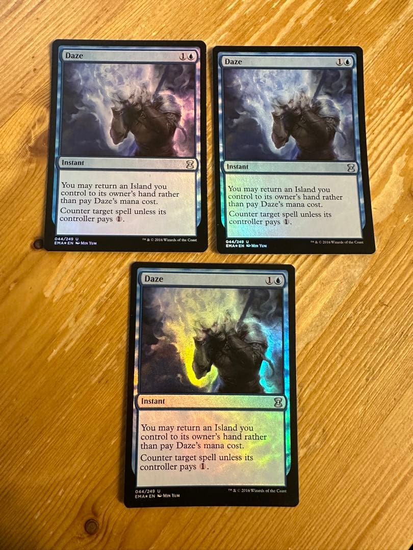 MTG 目くらまし 英語 foil EMA 3枚MTG 目くらまし 英語 foil 3枚 EMA