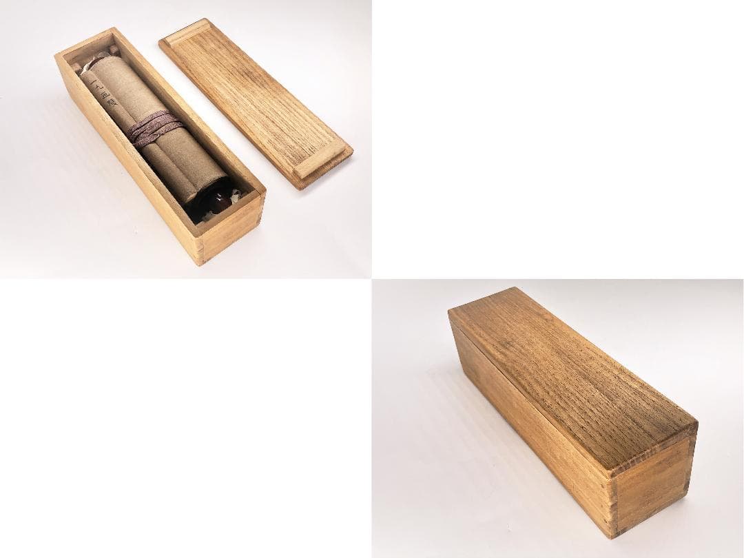 十返舎一九 画賛 】 軸装 桐箱付