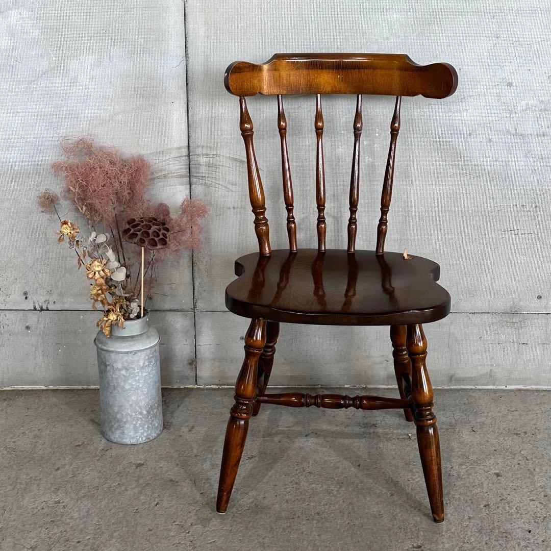 ✿訳あり✿ 昭和レトロ60s〜70s 飛騨産業 キツツキマーク ダイニング