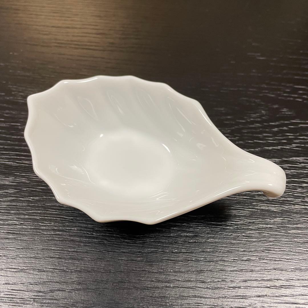 リチャードジノリ ベッキオホワイト リーフ型小皿 5個