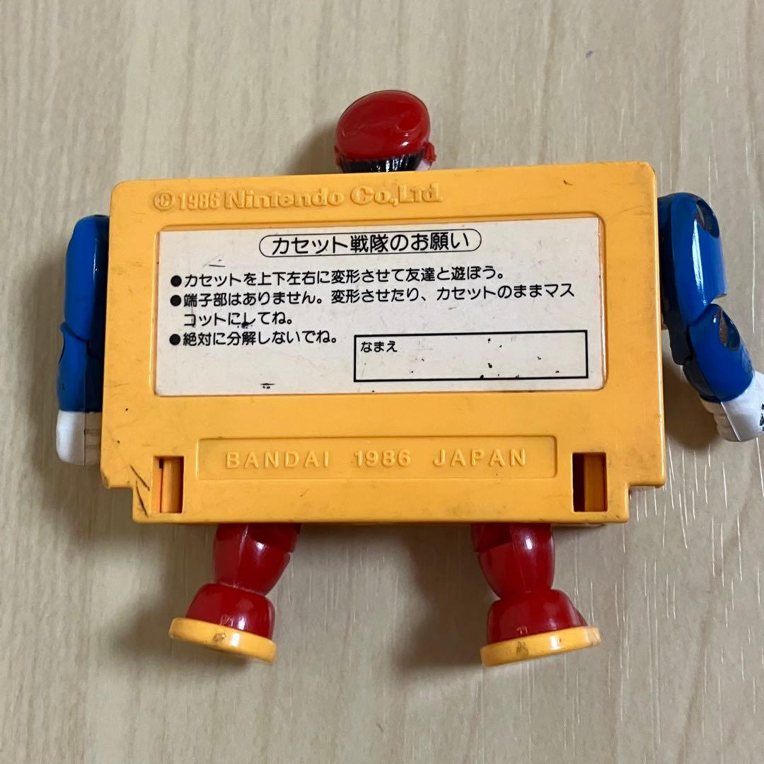 お宝】スーパーマリオブラザーズ カセット戦隊 マリオ - メルカリ