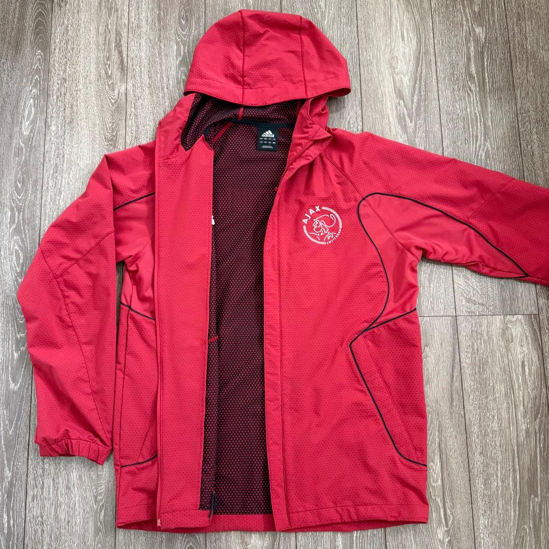 美品 アディダス 00s AJAX AMSTERDAM ナイロンジャケット L - ウェア