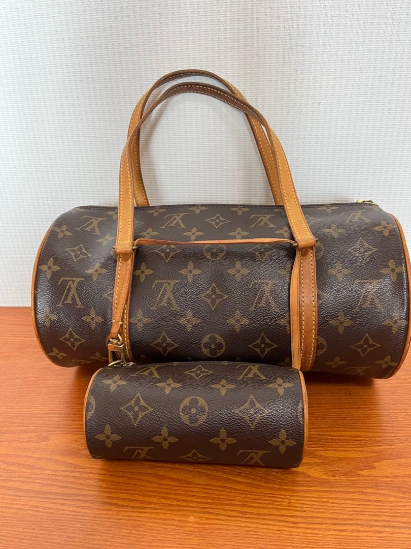 ルイヴィトン パピヨン30相当 ハンドバッグ ポーチ付 楽天市場】LOUIS VUITTON ルイ ヴィトン モノグラム パピヨン30