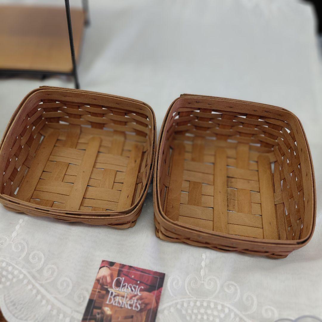 ロンガバーガー アイアンラック バスケット付き インテリア