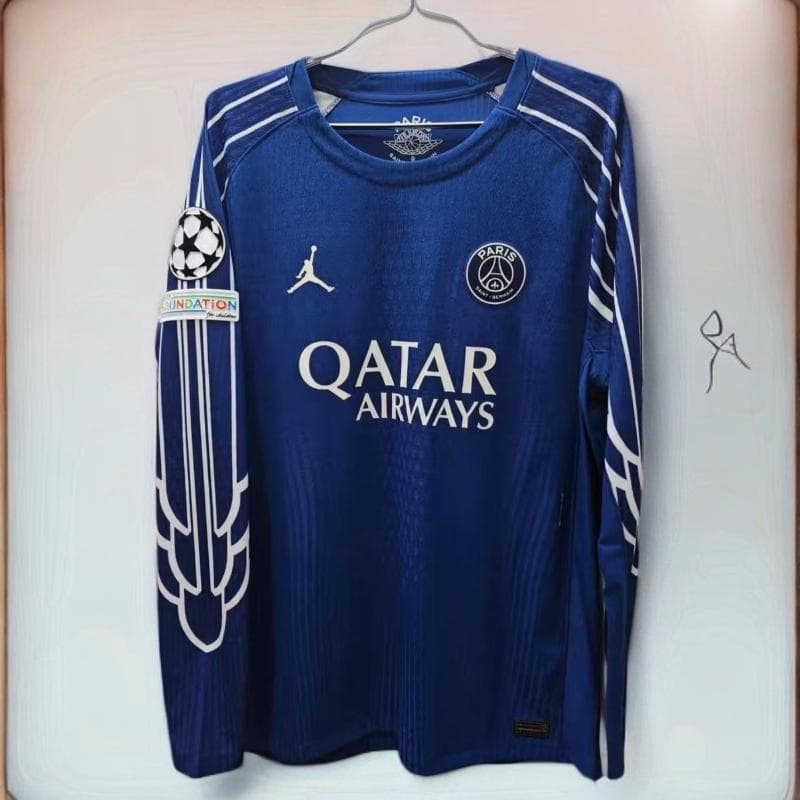 24-25 パリ・サンジェルマン D. Doué ドゥエー 14番 長袖 シャツ