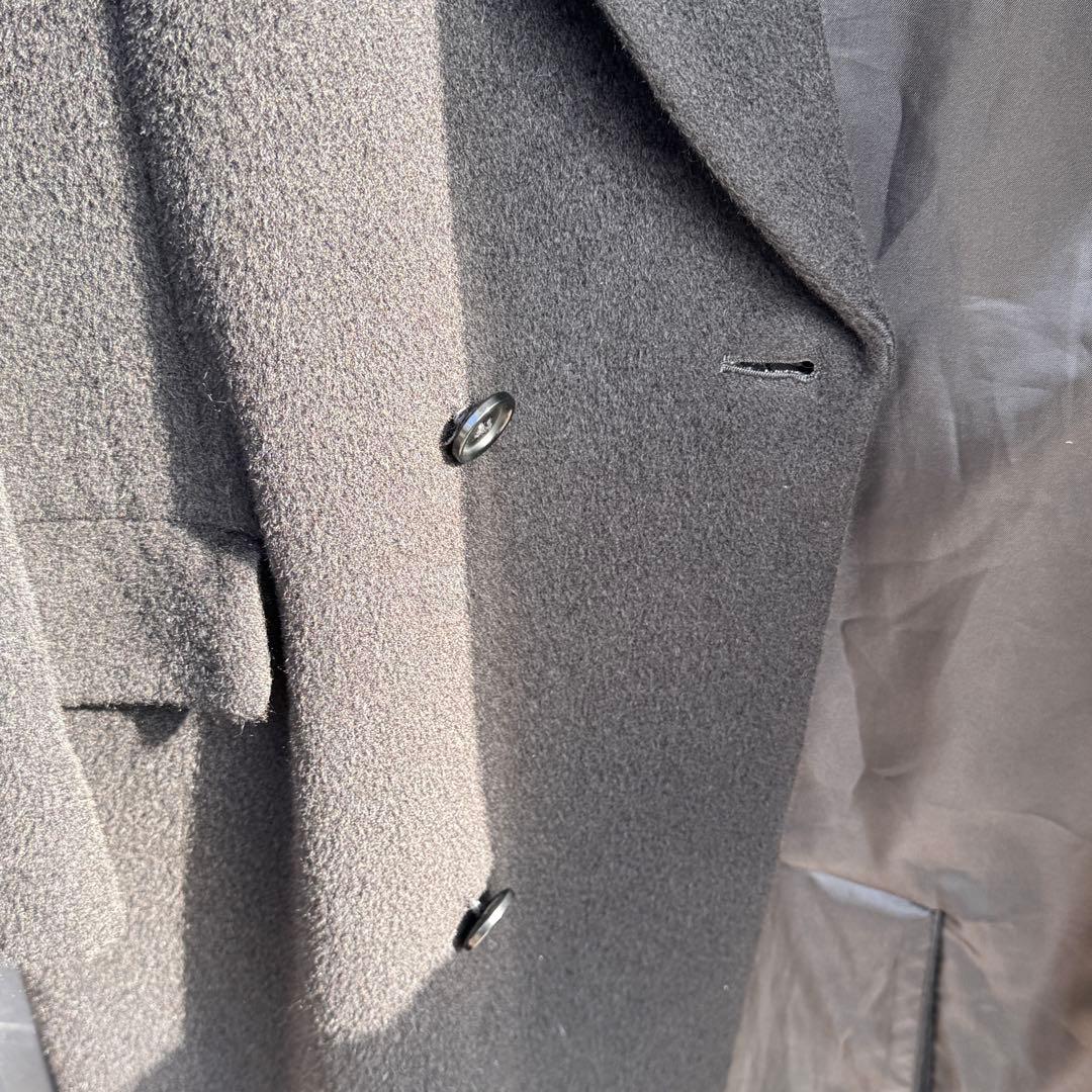 90s 65% Baby Alpaca Double Breasted Coat