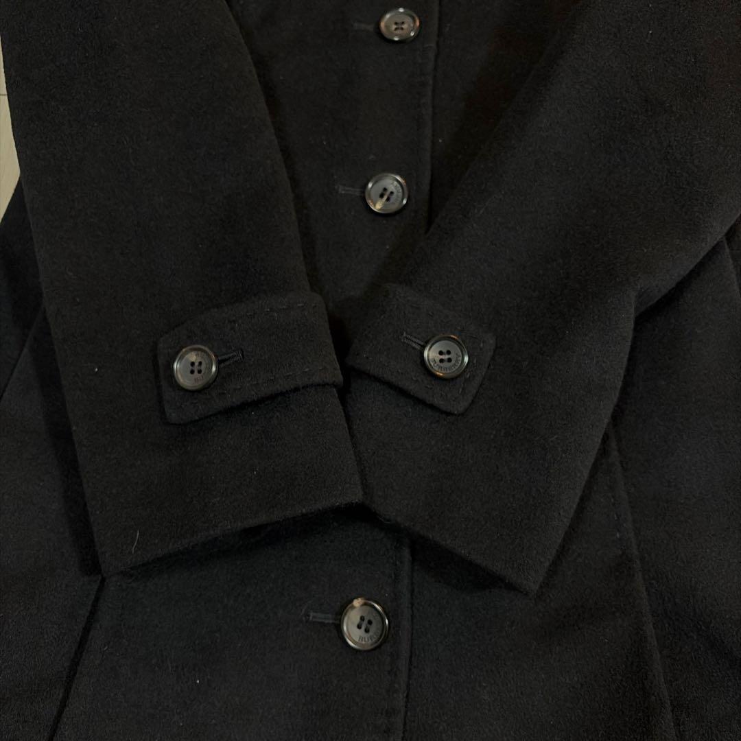 柴崎様専用 バーバリーロンドン アンゴラ混 ロングコート ステンカラー
