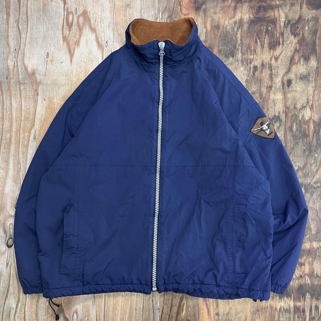 90s CHIEMSEE ウォームアップジャケット ネイビー VINTAGE - メルカリ