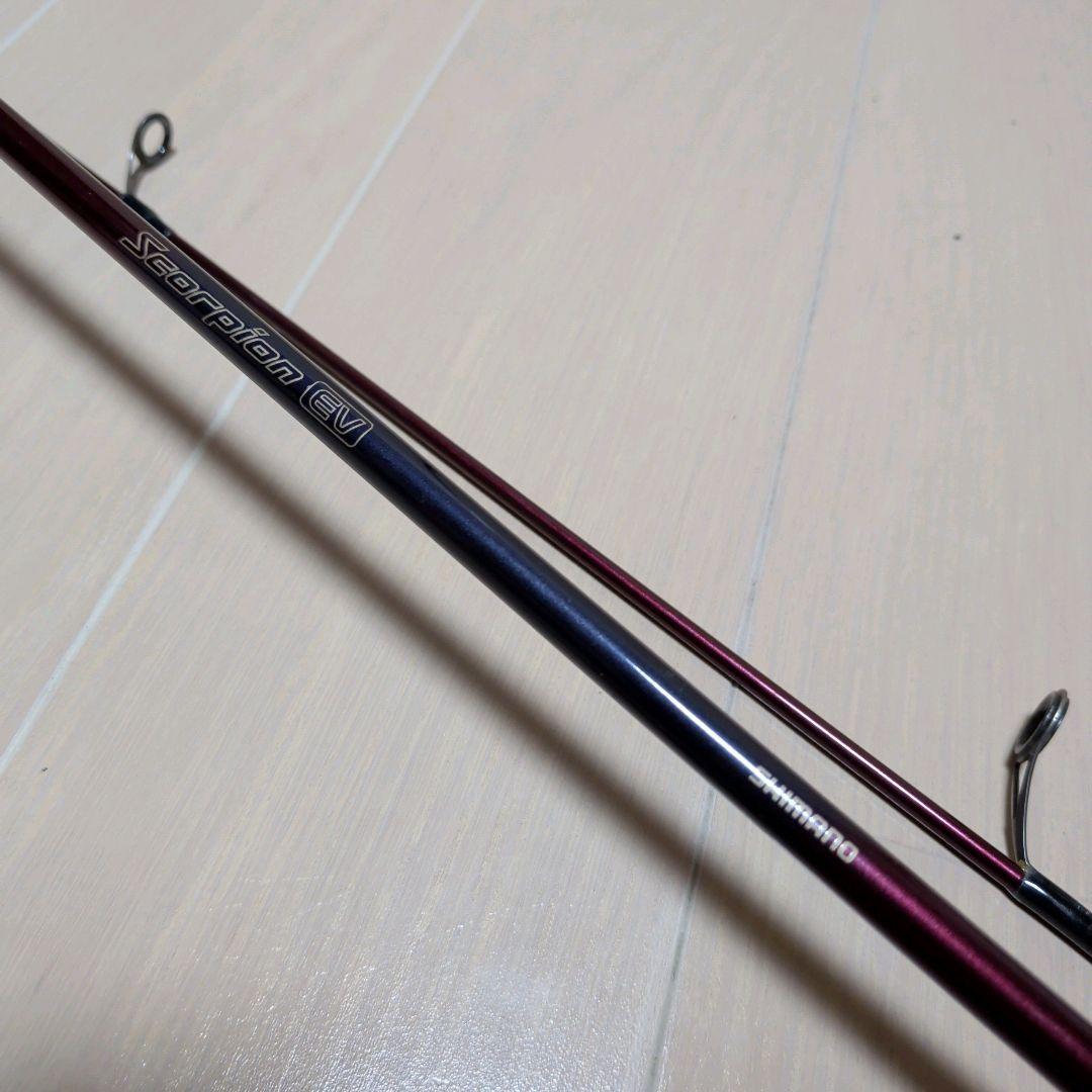 シマノ スコーピオンEV 2581-2 日本製 JAPAN SHIMANO スコーピオンEV 2581-2 (赤ブランクス)｜＠ベリーネット 日本最大新品