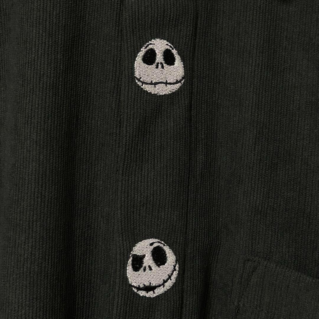 M ナイトメア コーディロイルーズシャツ ジャックフェイス グラニフ