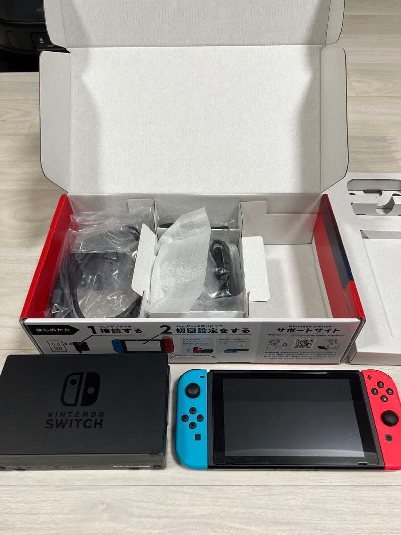 【動作確認済】Nintendo Switch 本体｜付属品完備｜画面保護済 本体良品・動作確認済 Nintendo Switch 有機EL 本体 2021年製 ドック